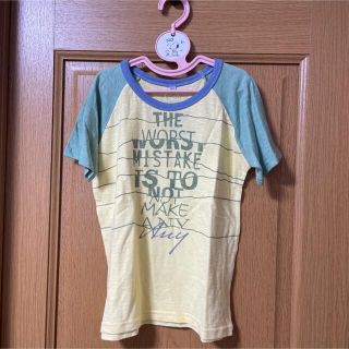 Tシャツ　黄色　130(Tシャツ/カットソー)