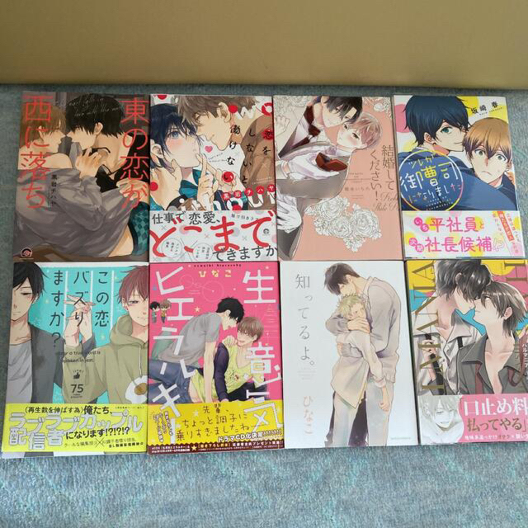 BL漫画　バラ売り可能　450円〜