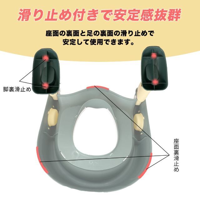 新品 ピンク トイレトレーナー 補助便座 ステップ 踏台 未使用 キッズ/ベビー/マタニティのおむつ/トイレ用品(補助便座)の商品写真