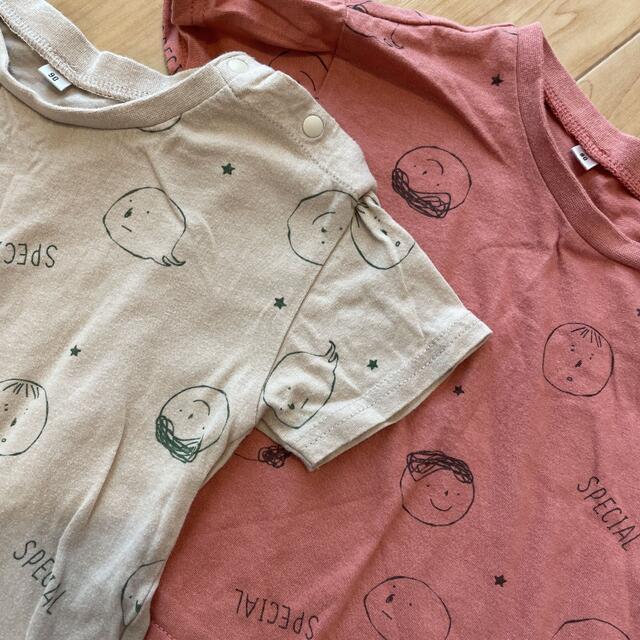 futafuta(フタフタ)のTシャツ　セット　90cm  バースデー キッズ/ベビー/マタニティのキッズ服男の子用(90cm~)(Tシャツ/カットソー)の商品写真