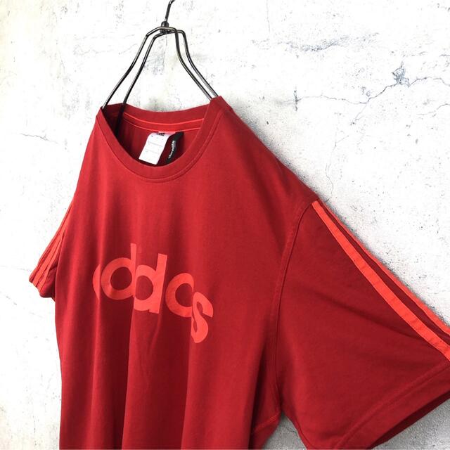 adidas(アディダス)の希少 90s アディダス Tシャツ ビッグプリント  メンズのトップス(Tシャツ/カットソー(半袖/袖なし))の商品写真