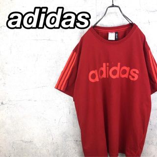 アディダス(adidas)の希少 90s アディダス Tシャツ ビッグプリント (Tシャツ/カットソー(半袖/袖なし))