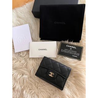 CHANEL - Chanel シャネル ミニ財布 ウォレット 財布 三つ折り財布の 