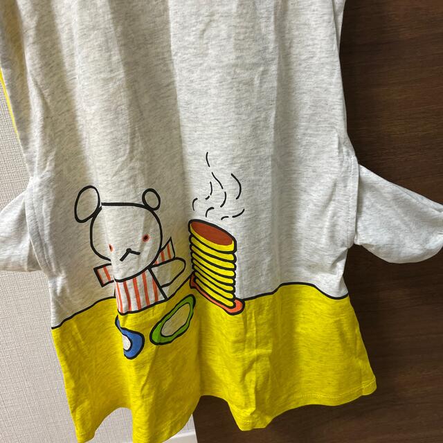 Design Tshirts Store graniph(グラニフ)のしろくまちゃんのほっとけーき　ワンピース キッズ/ベビー/マタニティのキッズ服女の子用(90cm~)(ワンピース)の商品写真