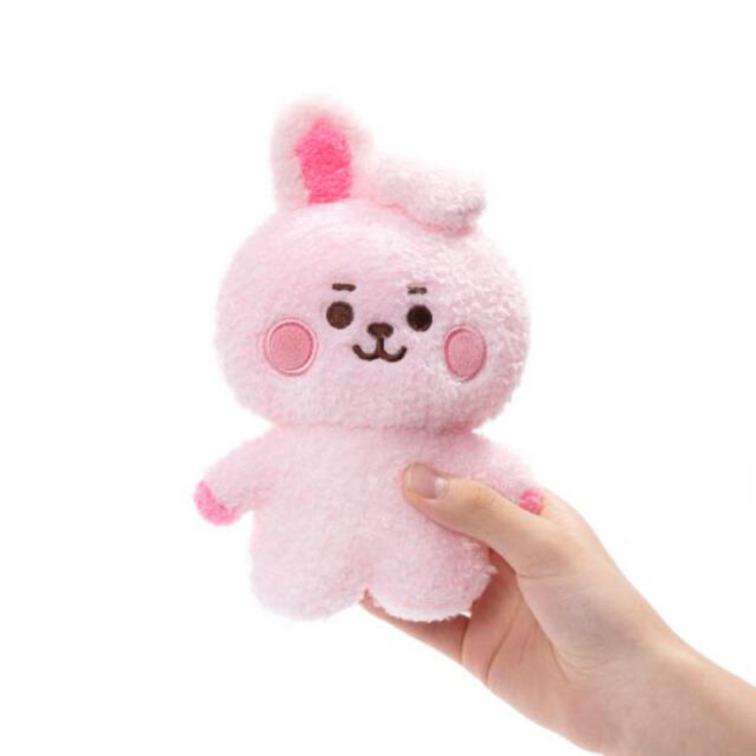 BT21(ビーティーイシビル)のBT21 たっとん ベビー ぬいぐるみ ピンク Sサイズ COOKY エンタメ/ホビーのおもちゃ/ぬいぐるみ(ぬいぐるみ)の商品写真