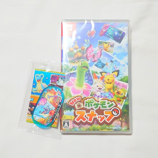 Nintendo Switch(ニンテンドースイッチ)の未開封品★ポケモンスナップNEW★ラプラスタグ付き エンタメ/ホビーのゲームソフト/ゲーム機本体(家庭用ゲームソフト)の商品写真