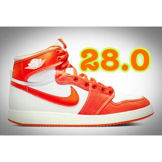 ナイキ(NIKE)の【28.0】NIKE AIR JORDAN 1 KO Rush Orange(スニーカー)