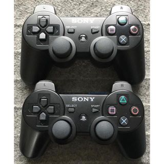 プレイステーション3(PlayStation3)の訳あり PS3 純正コントローラー 2個(家庭用ゲーム機本体)