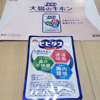 モリナガニュウギョウ(森永乳業)の☆新品☆森永ビヒダス　大腸のキホン　60カプセル(その他)