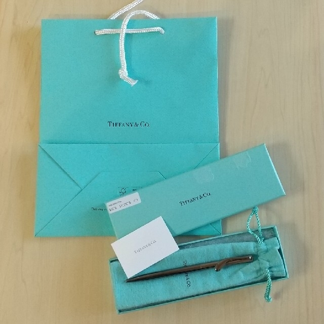 Tiffany & Co.(ティファニー)のティファニー　ルテニウム　レトラクタブル　ボールペン ハンドメイドの文具/ステーショナリー(その他)の商品写真