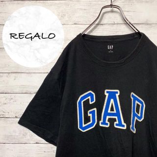 ギャップ(GAP)の【人気デザイン】GAPギャップ☆ワッペンアーチロゴブラックTシャツ(Tシャツ/カットソー(半袖/袖なし))