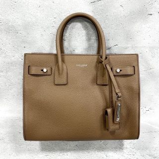 サンローラン(Saint Laurent)のサンローラン サックドジュール 2WAY ハンドバッグ ショルダー ブラウン(ハンドバッグ)