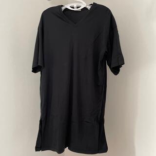 ジーユー(GU)のGU ロングtシャツ　xL(Tシャツ(半袖/袖なし))