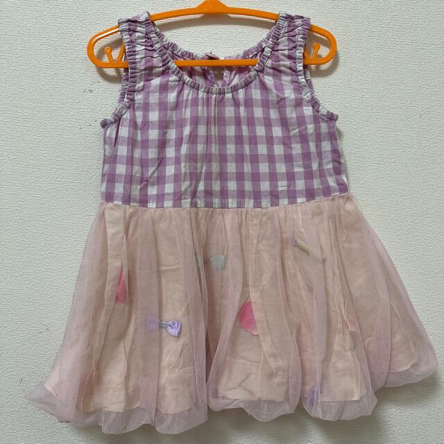 パンパンチュチュ  ワンピース  キッズ/ベビー/マタニティのキッズ服女の子用(90cm~)(ワンピース)の商品写真