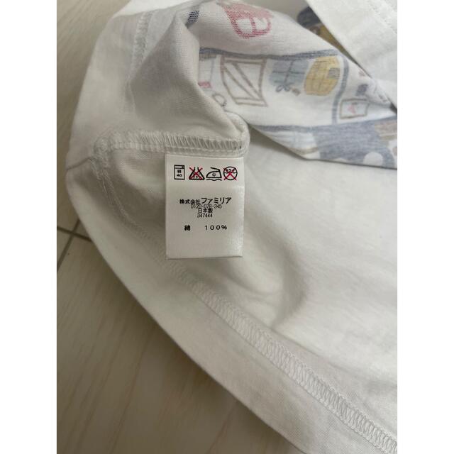 familiar(ファミリア)の美品【familiar】タンクトップＴシャツ　110㎝ キッズ/ベビー/マタニティのキッズ服男の子用(90cm~)(Tシャツ/カットソー)の商品写真