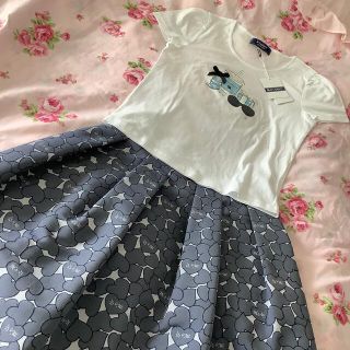 エムズグレイシー(M'S GRACY)の🌸タグ付き新品🌸エムズグレイシー🌸カットソー🌸38号🌸(カットソー(半袖/袖なし))