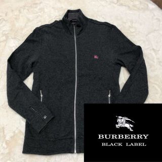 バーバリーブラックレーベル(BURBERRY BLACK LABEL)のバーバリーブラックレーベル ジップアップ　未使用に近い　美品　価格交渉OK(ブルゾン)