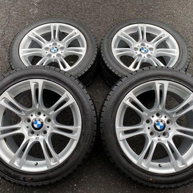 BMW純正ダブルスポーク350M 18インチ バリ山スタッドレス 5シリーズの通販 by トロ's shop｜ラクマ