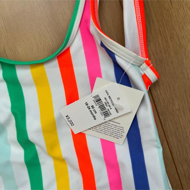 babyGAP(ベビーギャップ)の新品★baby gapスイムウェア　水着90 女の子　夏　プール キッズ/ベビー/マタニティのキッズ服女の子用(90cm~)(水着)の商品写真