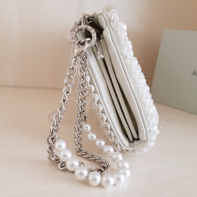 ◇美品◇ANTEPRIMA◇アンテプリマ◇ミスクリオ◇ホワイト◇パール◇長