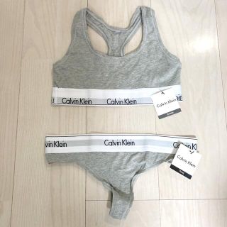 カルバンクライン(Calvin Klein)のカルバンクライン　下着上下セット(ブラ&ショーツセット)