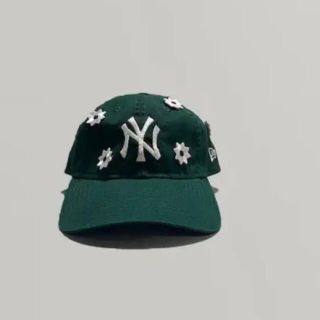 3D Flower CAP Dark Green   新品未使用(キャップ)