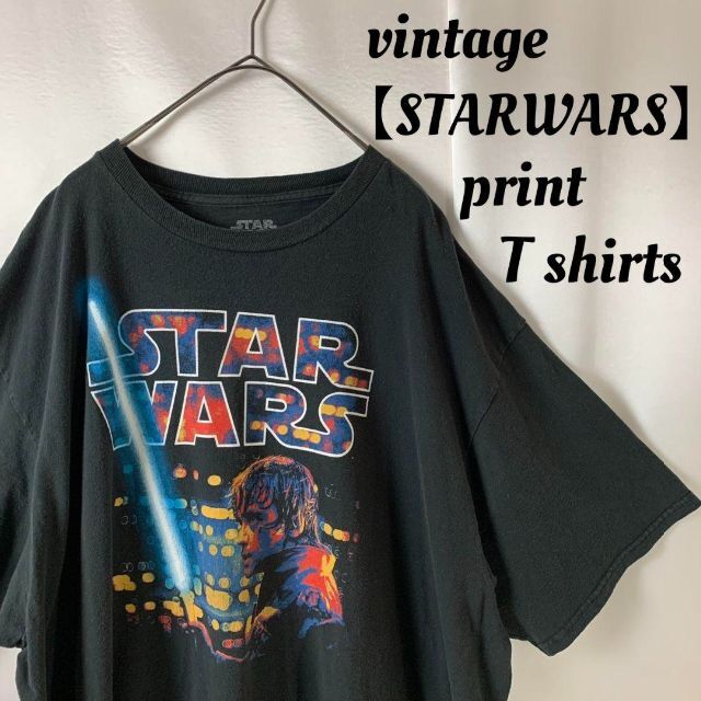 良プリント 90s vintage スターウォーズ STARWARS Tシャツ メンズのトップス(Tシャツ/カットソー(半袖/袖なし))の商品写真