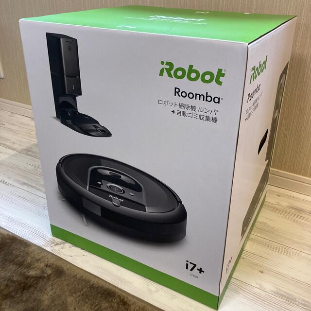 アイロボット ルンバi7+ ロボット掃除機 新品未使用の通販 by みやたろう# アイロボットならラクマ 【2023 新作】 