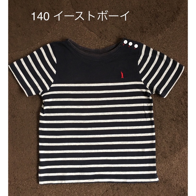 EASTBOY(イーストボーイ)の140 イーストボーイ　ボーダーTシャツ キッズ/ベビー/マタニティのキッズ服女の子用(90cm~)(Tシャツ/カットソー)の商品写真