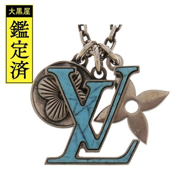 LOUIS VUITTON(ルイヴィトン)の ルイ・ヴィトン　ネックレス　ペンダント　LVイニシャル　【472】HG メンズのアクセサリー(ネックレス)の商品写真