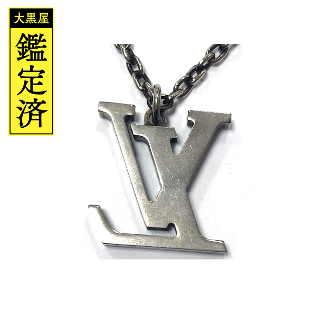 LOUIS VUITTON(ルイヴィトン)の ルイ・ヴィトン　ネックレス　ペンダント　LVイニシャル　【472】HG メンズのアクセサリー(ネックレス)の商品写真