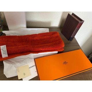 エルメス(Hermes)のエルメス　ハンドタオル　早いもの勝ち　(タオル/バス用品)