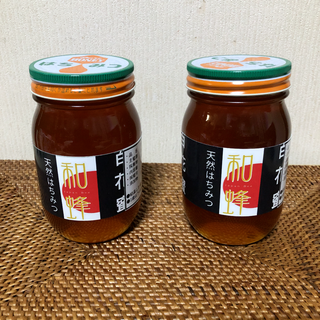 日本蜜蜂　蜂蜜　600g 2瓶(その他)