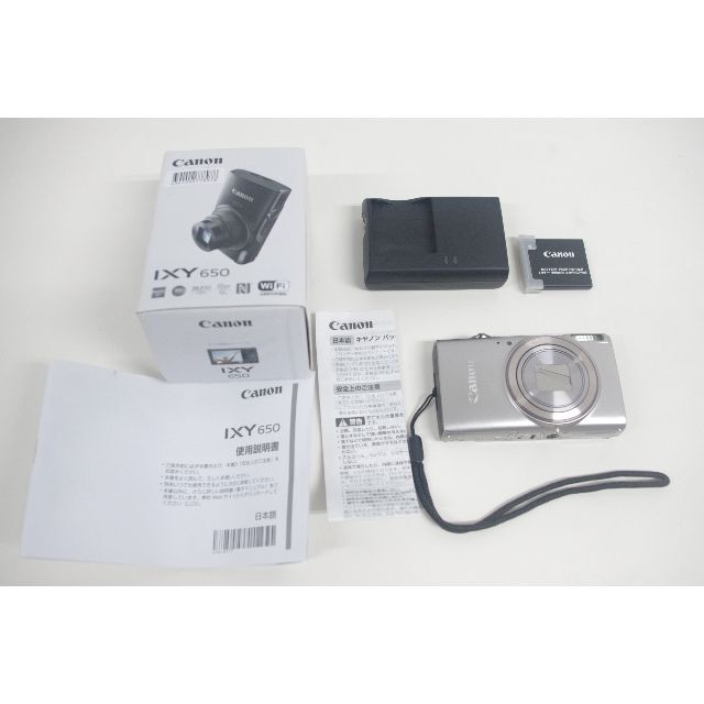 Canon/イクシー650/シルバー/デジタルカメラ/IXY650-SLコンパクトデジタルカメラ
