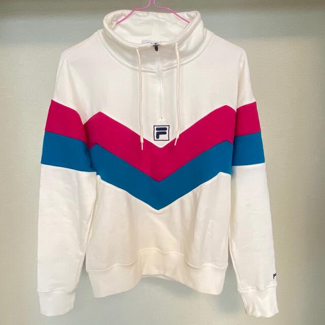 FILA - WEGO FILA スウェット ハーフジッププルオーバーの通販 by