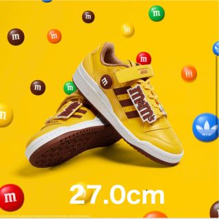 アディダス(adidas)のadidas m&m's forumlow 新品 adidas27.0cm(スニーカー)