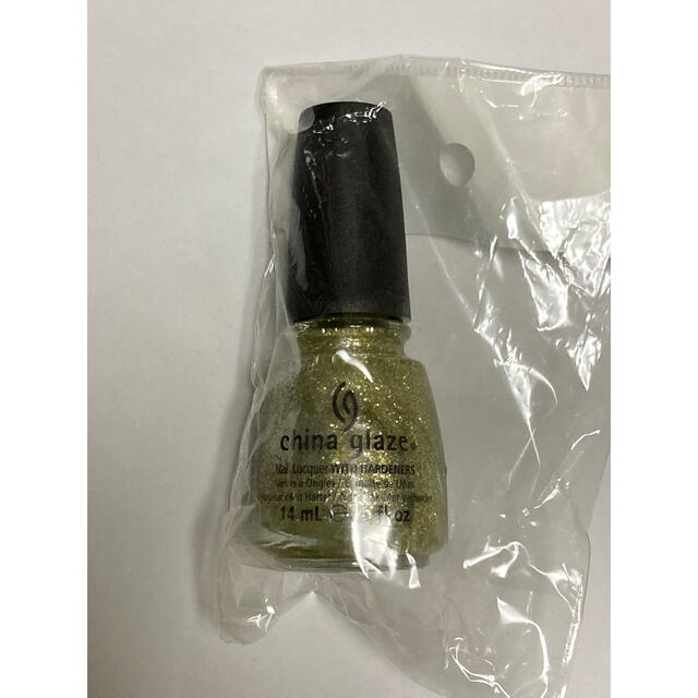 China Glaze(チャイナグレーズ)の新品☆ china glaze チャイナグレイズ　ゴールドラメ　マニキュア コスメ/美容のネイル(マニキュア)の商品写真