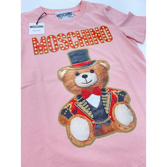 MOSCHINO COUTURE!　Tシャツ　モスキーノ　新品　キッズ　90　赤