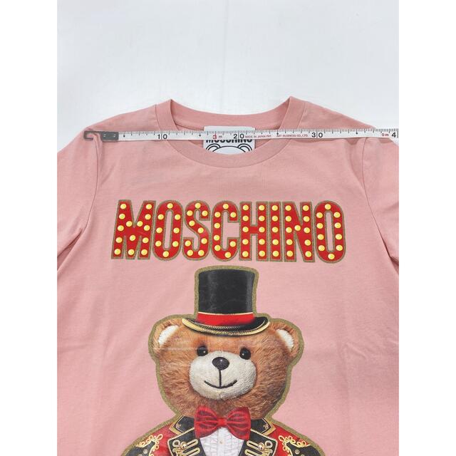 MOSCHINO - 値下げ 新品！モスキーノ テディベア Tシャツ ピンク 半袖 