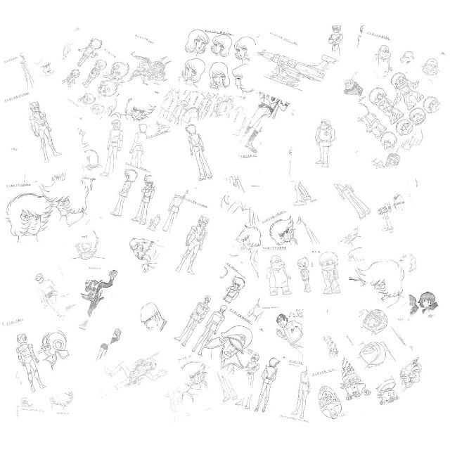 惑星ロボ ダンガードA 設定資料 制作資料 【50枚】 エンタメ/ホビーのおもちゃ/ぬいぐるみ(キャラクターグッズ)の商品写真