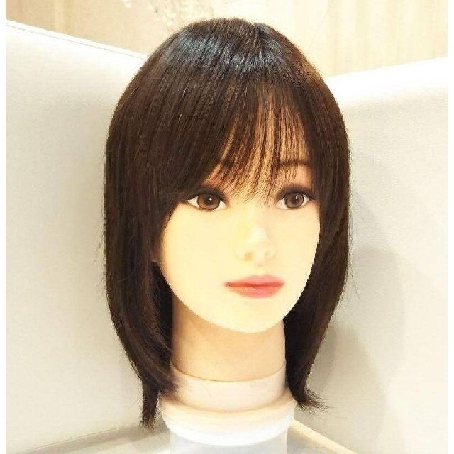 レミー人毛100%ウィッグ✨艶髪!シルクスキンI型地肌✨広瀬アリス