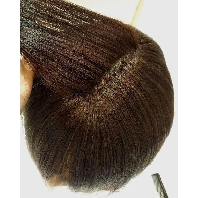 レミー人毛100%ウィッグ✨艶髪!シルクスキンI型地肌✨広瀬アリス❣️美人ミディ