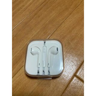 アイフォーン(iPhone)のApple  純正イヤフォン　未使用品(ヘッドフォン/イヤフォン)