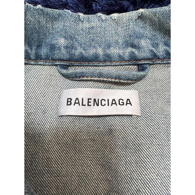 バレンシアガ グラフィティ デニムジャケット ジージャン を安く買 balenciaga グラフィティ デニムジャケット 2019 名作 Gジャン/デニムジャケット