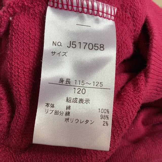 BREEZE(ブリーズ)のBREEZE 120cm スウエットワンピース(g120-74) キッズ/ベビー/マタニティのキッズ服女の子用(90cm~)(ワンピース)の商品写真