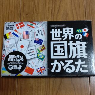 ガッケン(学研)の世界の国旗かるた(知育玩具)