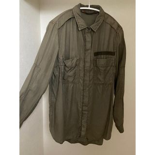 ザラ(ZARA)の長袖シャツ　ミリタリーシャツ(シャツ/ブラウス(長袖/七分))