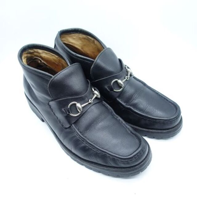 Gucci(グッチ)の GUCCI BIT CHUKKA LEATHER SHOES メンズの靴/シューズ(ブーツ)の商品写真