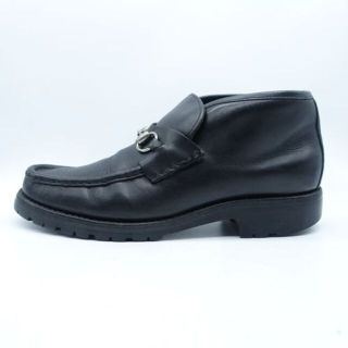 グッチ(Gucci)の GUCCI BIT CHUKKA LEATHER SHOES(ブーツ)