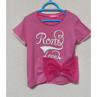 ロニィ(RONI)のRoni リボン付Tシャツ(Tシャツ/カットソー)